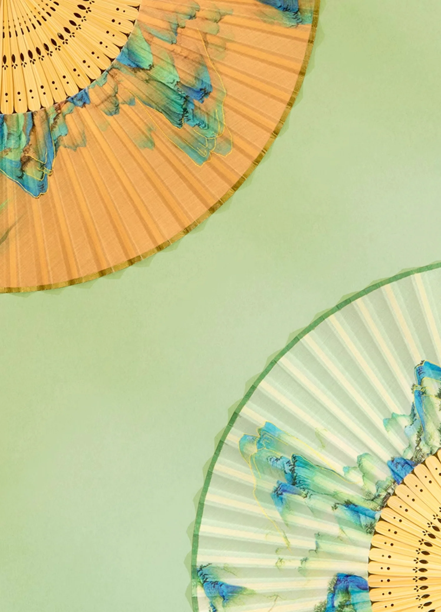 A Thousand Li Artwork Folding Fan Gift Set - Image 8