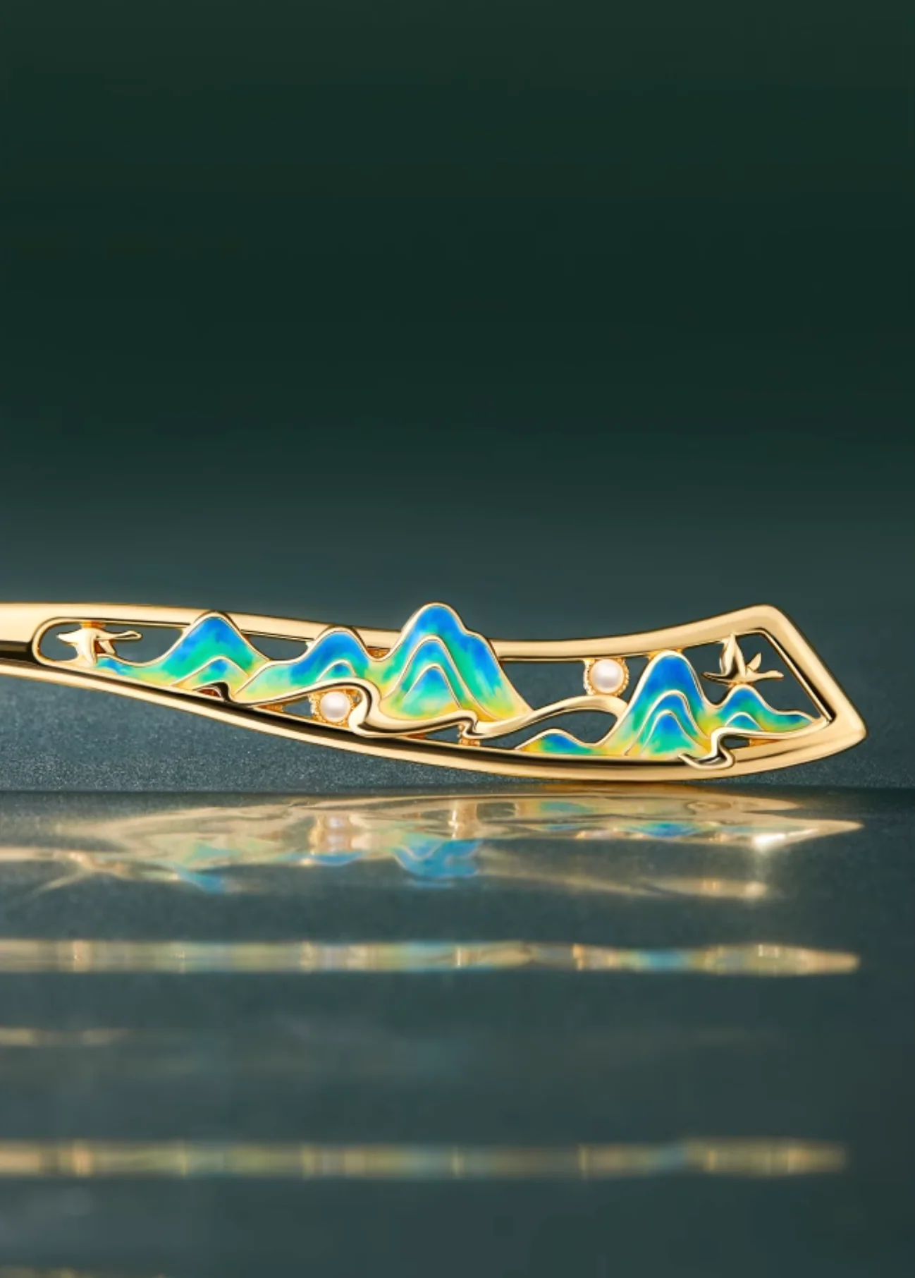 A Thousand Li Artwork Hairpin - Image 5