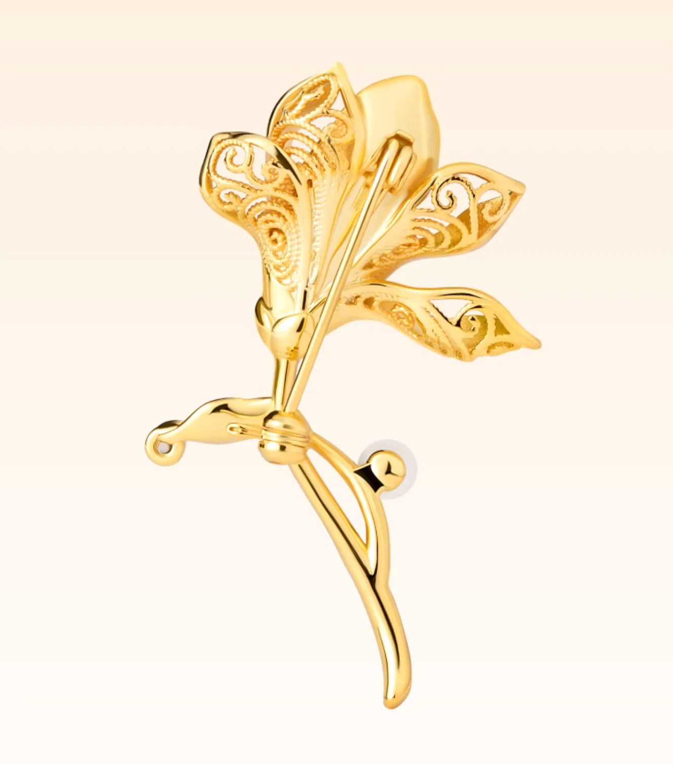 Yu Lan Magnolia Artwork Brooch Gift Set - Image 7