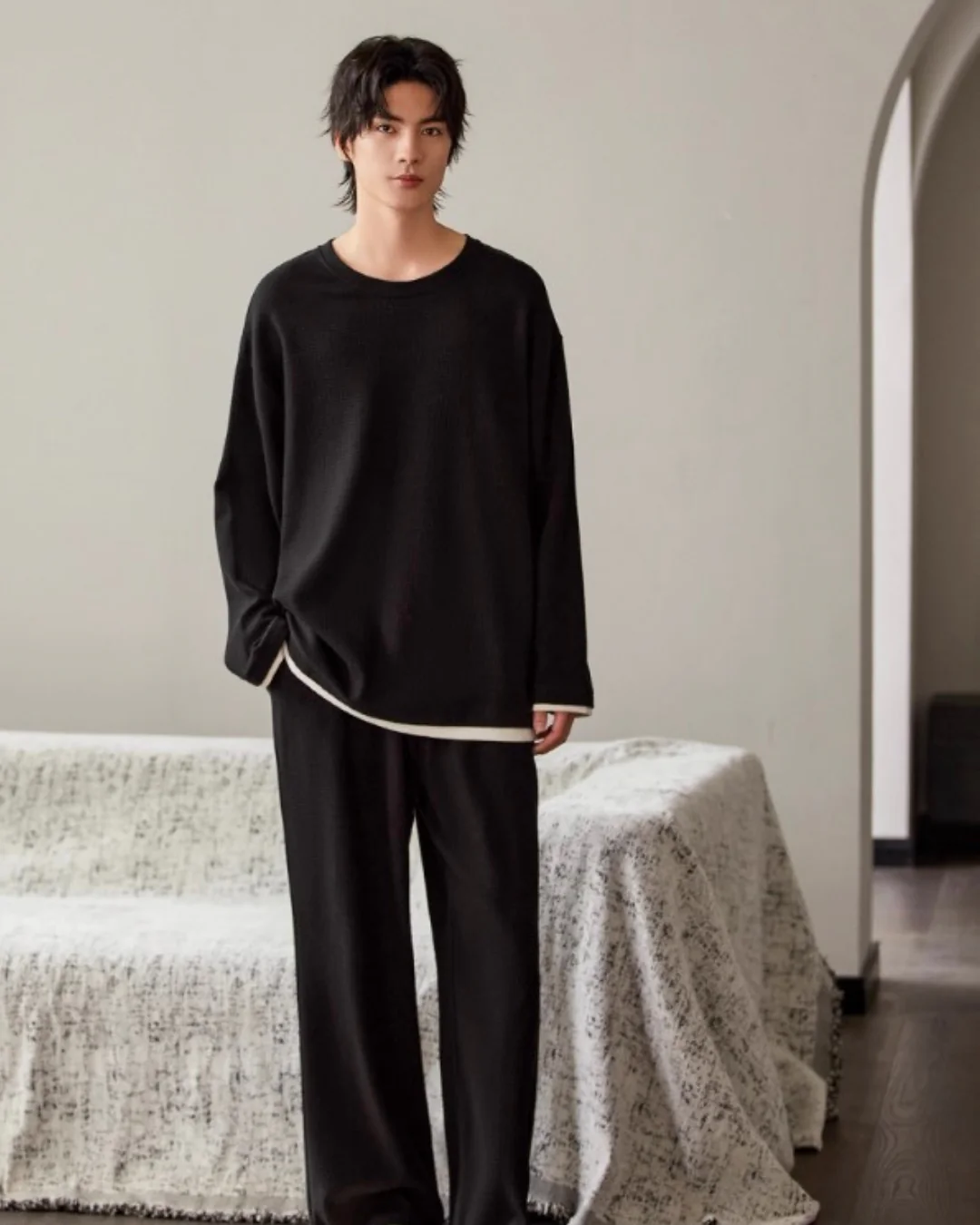Ān Pajamas Set (Long-Sleeve & Pants) - Image 2