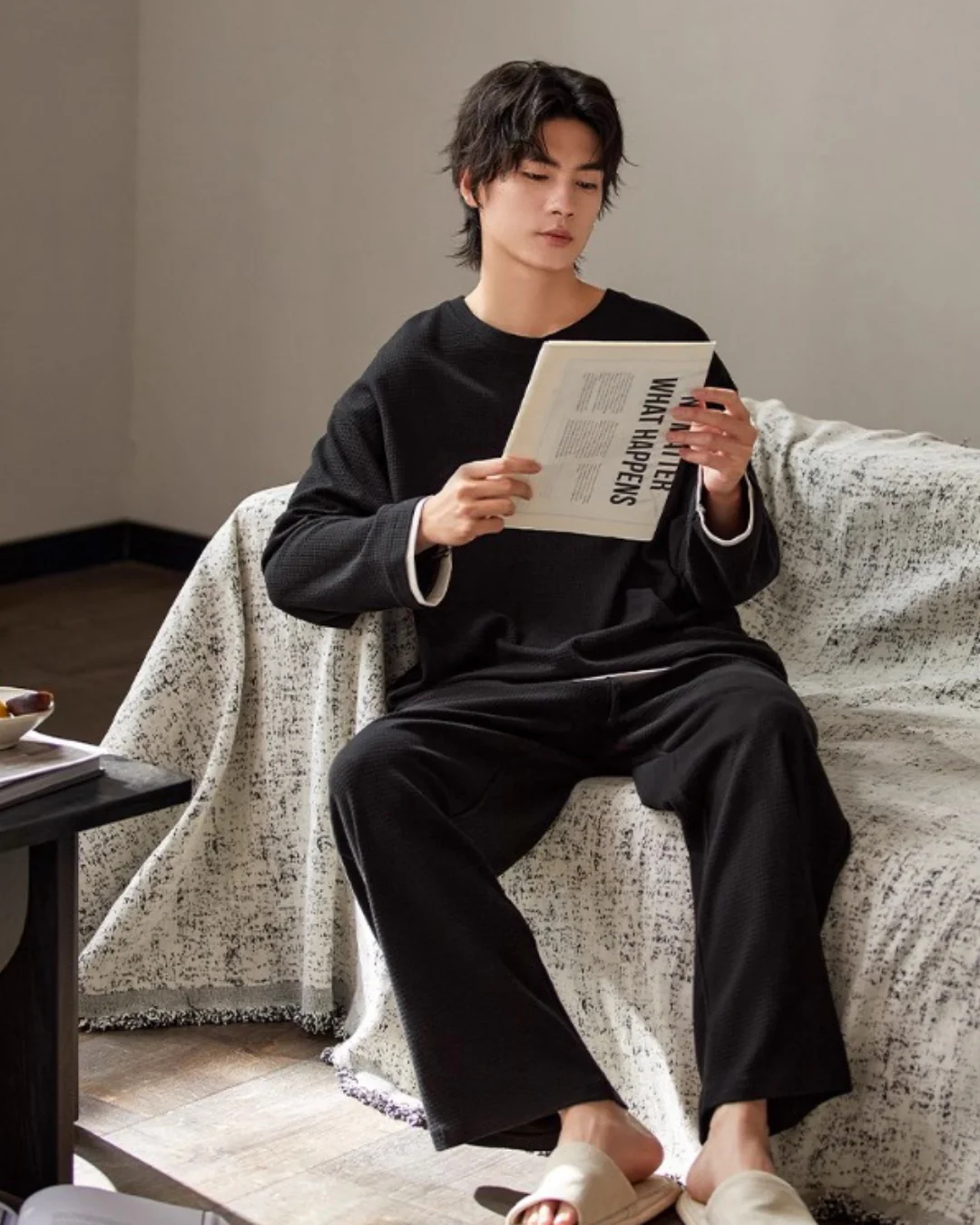 Ān Pajamas Set (Long-Sleeve & Pants) - Image 3
