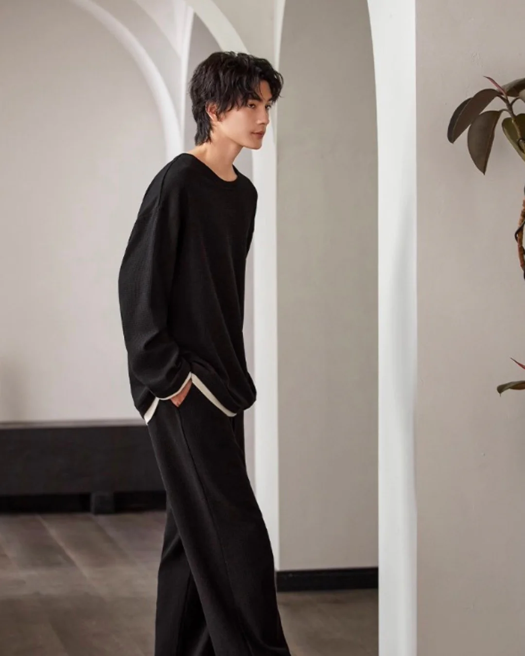 Ān Pajamas Set (Long-Sleeve & Pants) - Image 4