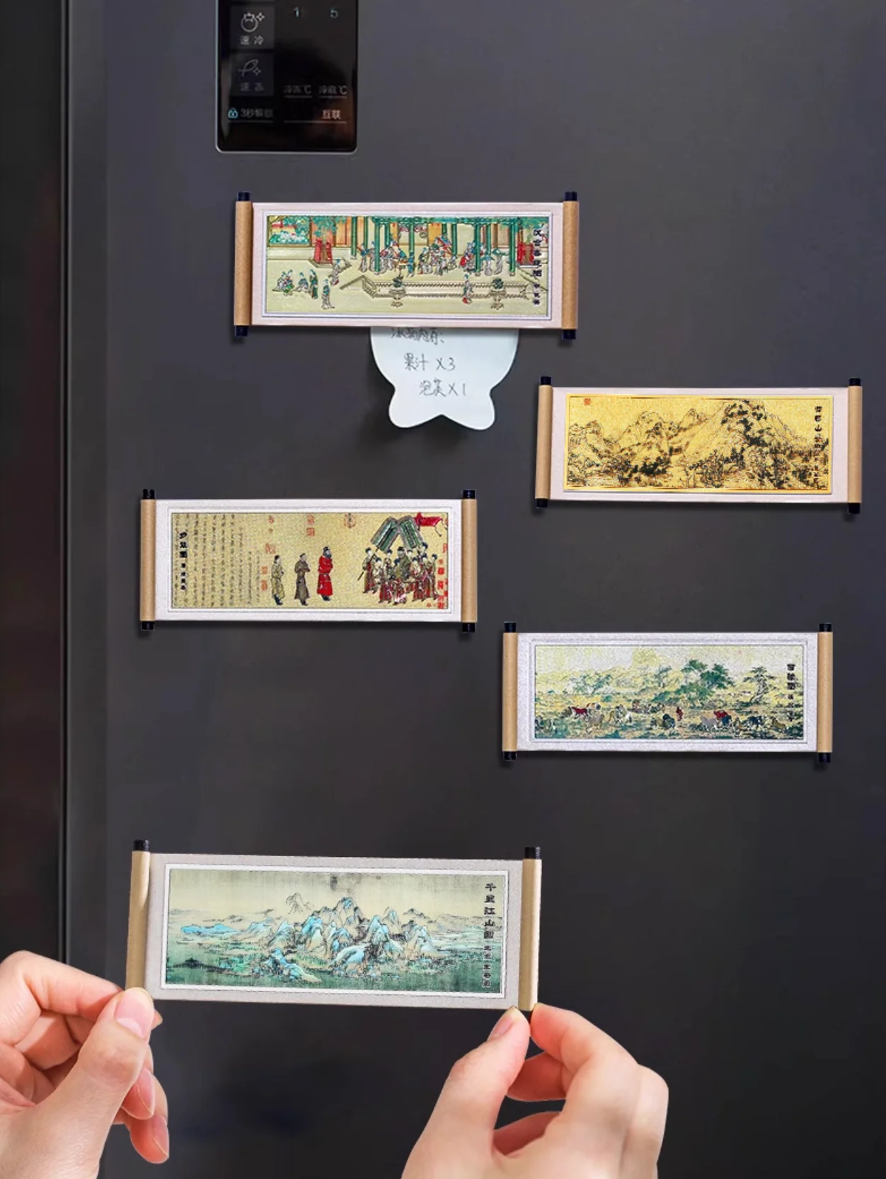 Ancient Chinese Scrolls Fridge Magnet Gift Set - Image 4