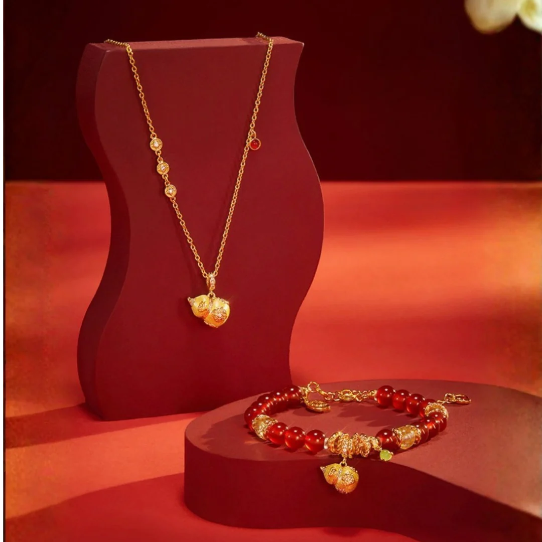 Aurex Gourd Jewellery Set