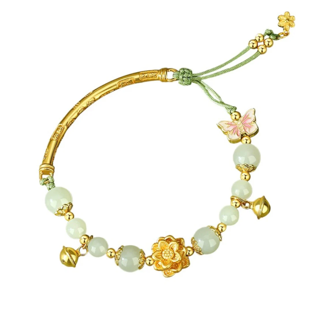 Benelore Lotus Jade Bracelet - Image 13