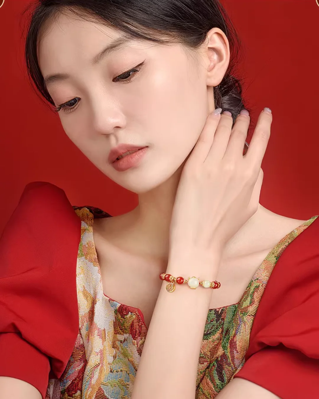 Blessing of Zodiac Red Agate Bracelet - Image 2