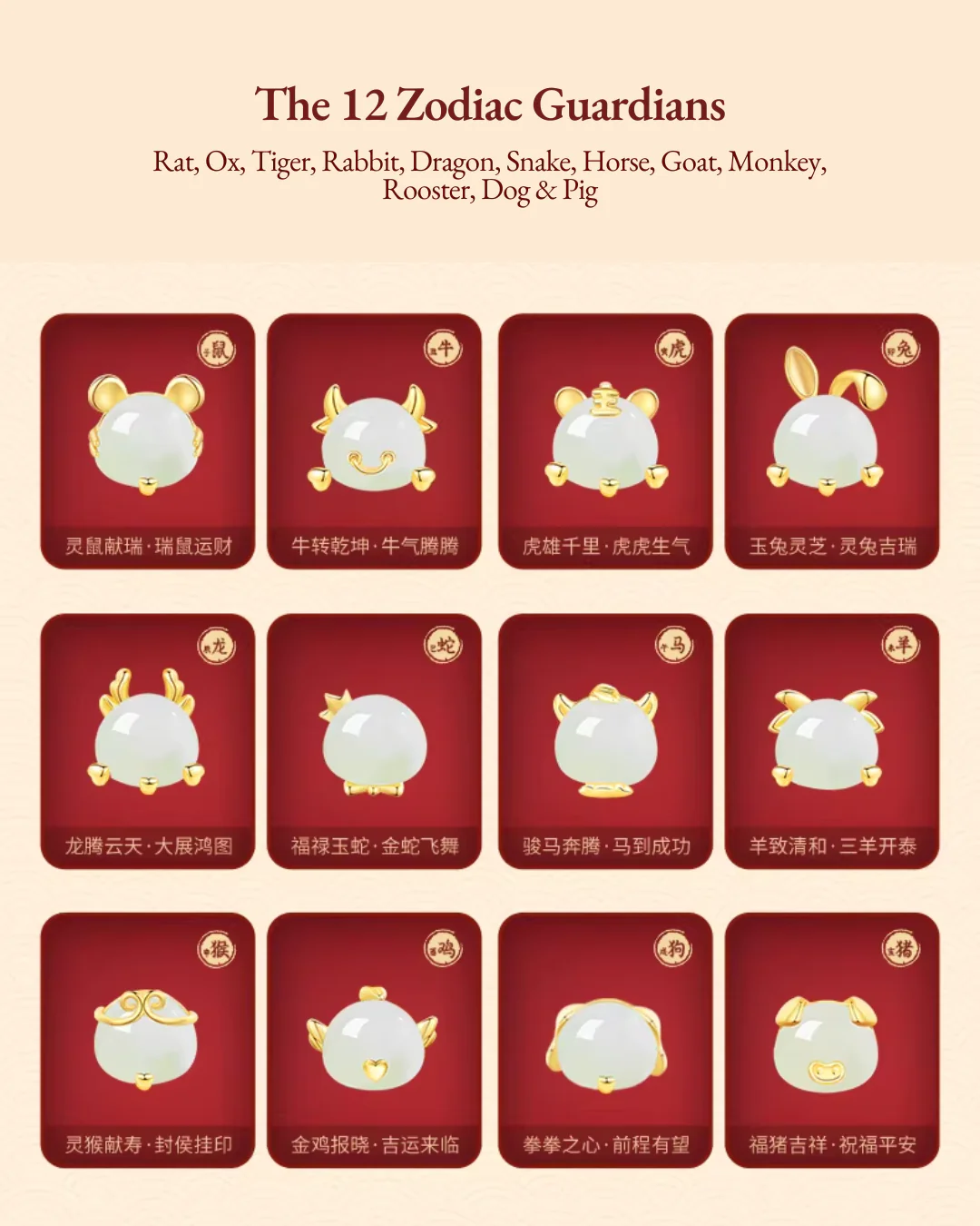 Blessing of Zodiac Red Agate Bracelet - Image 4