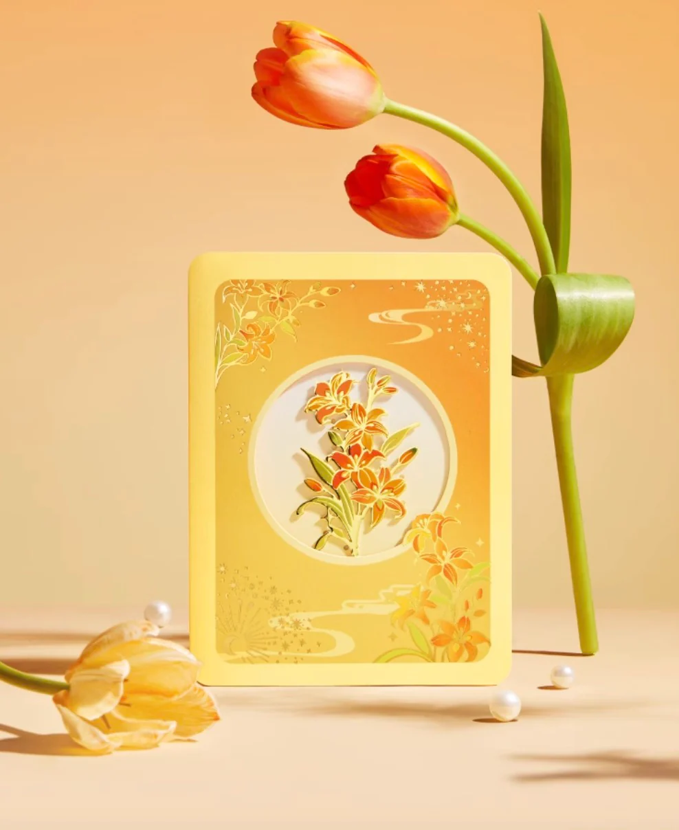 Blossom Wishes Greeting Card & Bookmark Set - Image 10