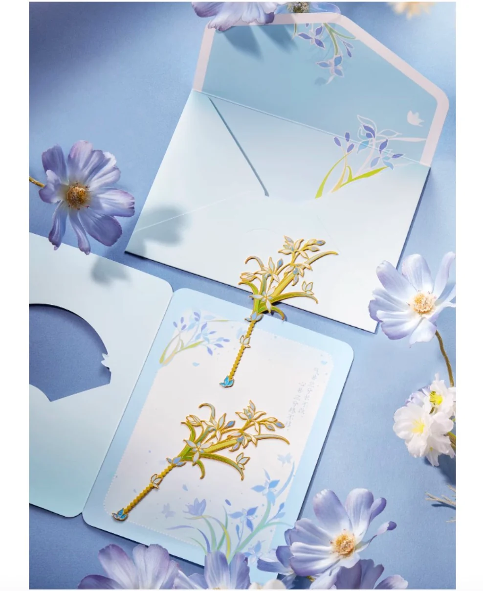 Blossom Wishes Greeting Card & Bookmark Set - Image 12
