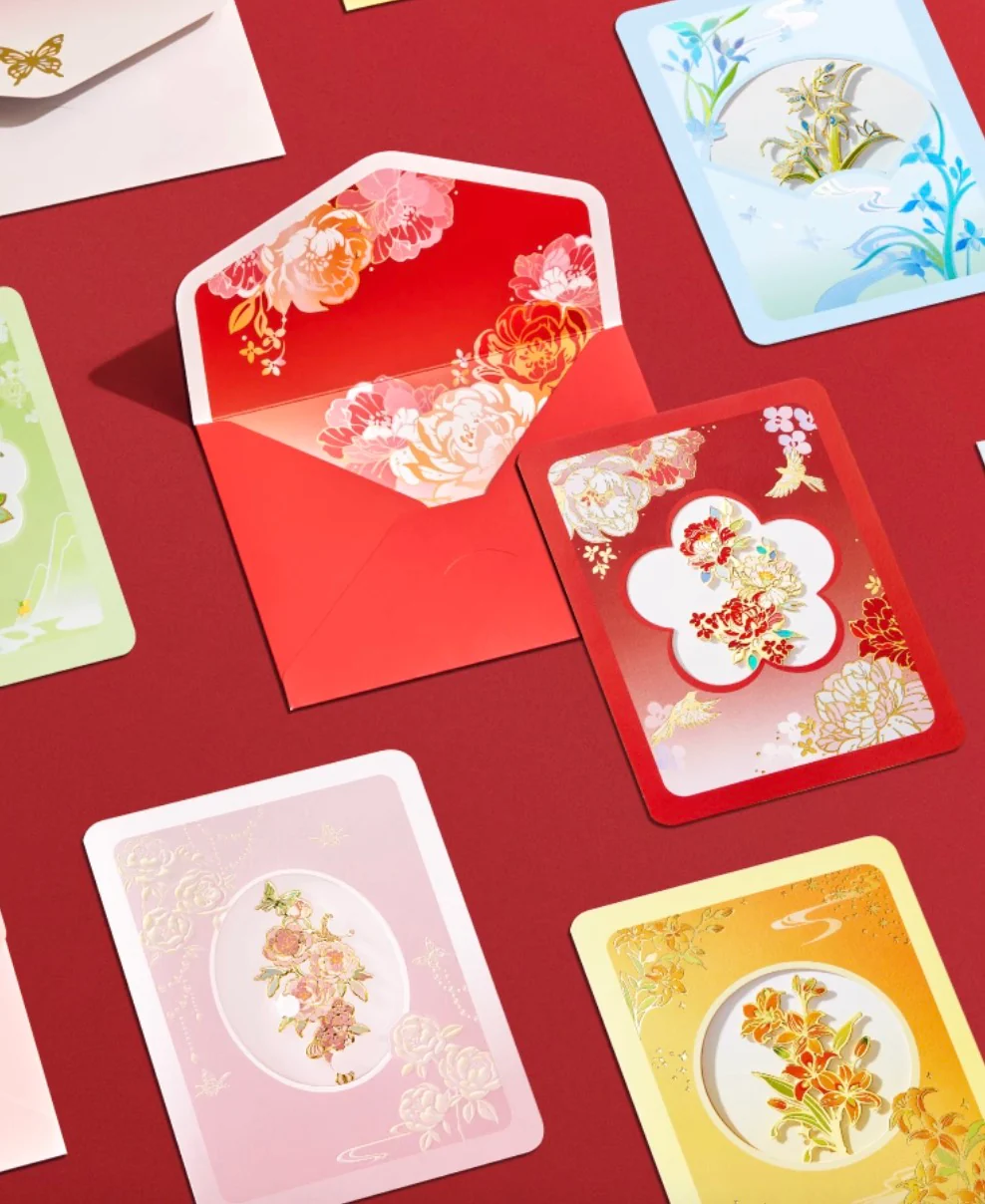 Blossom Wishes Greeting Card & Bookmark Set - Image 17