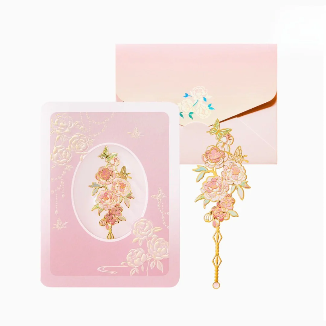 Blossom Wishes Greeting Card & Bookmark Set - Image 20
