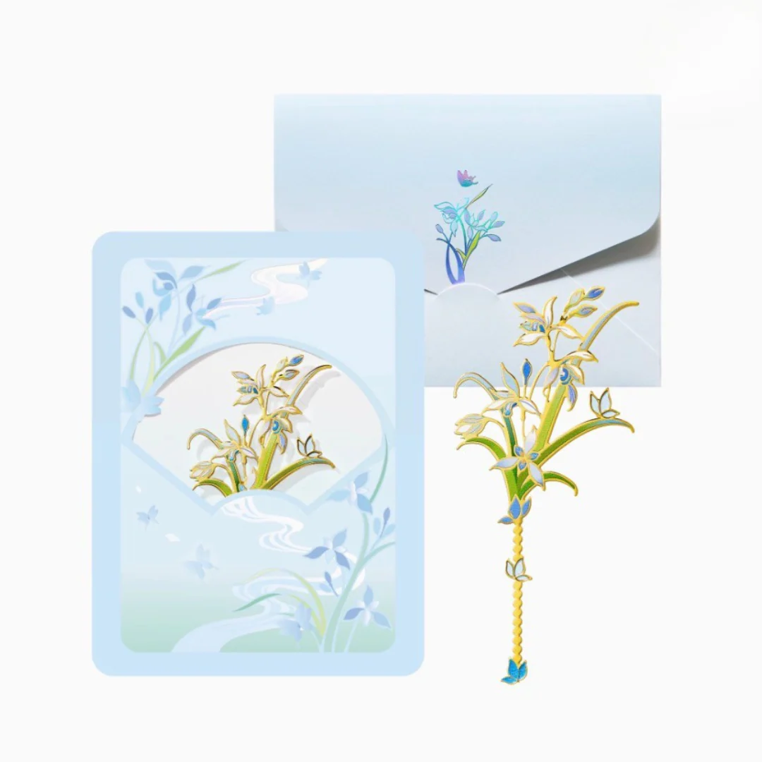 Blossom Wishes Greeting Card & Bookmark Set - Image 22