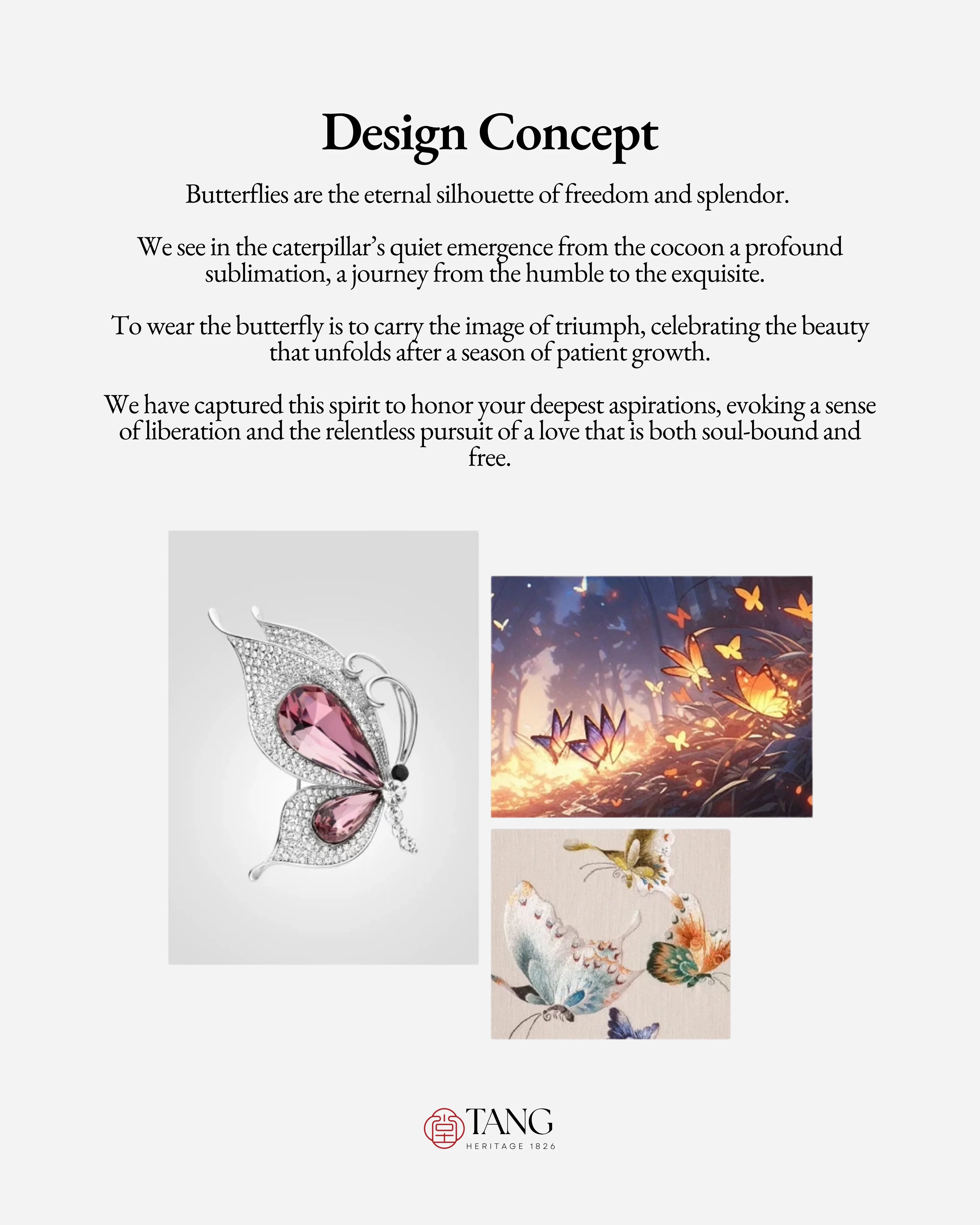 Butterfly Bloom Brooch - Image 3