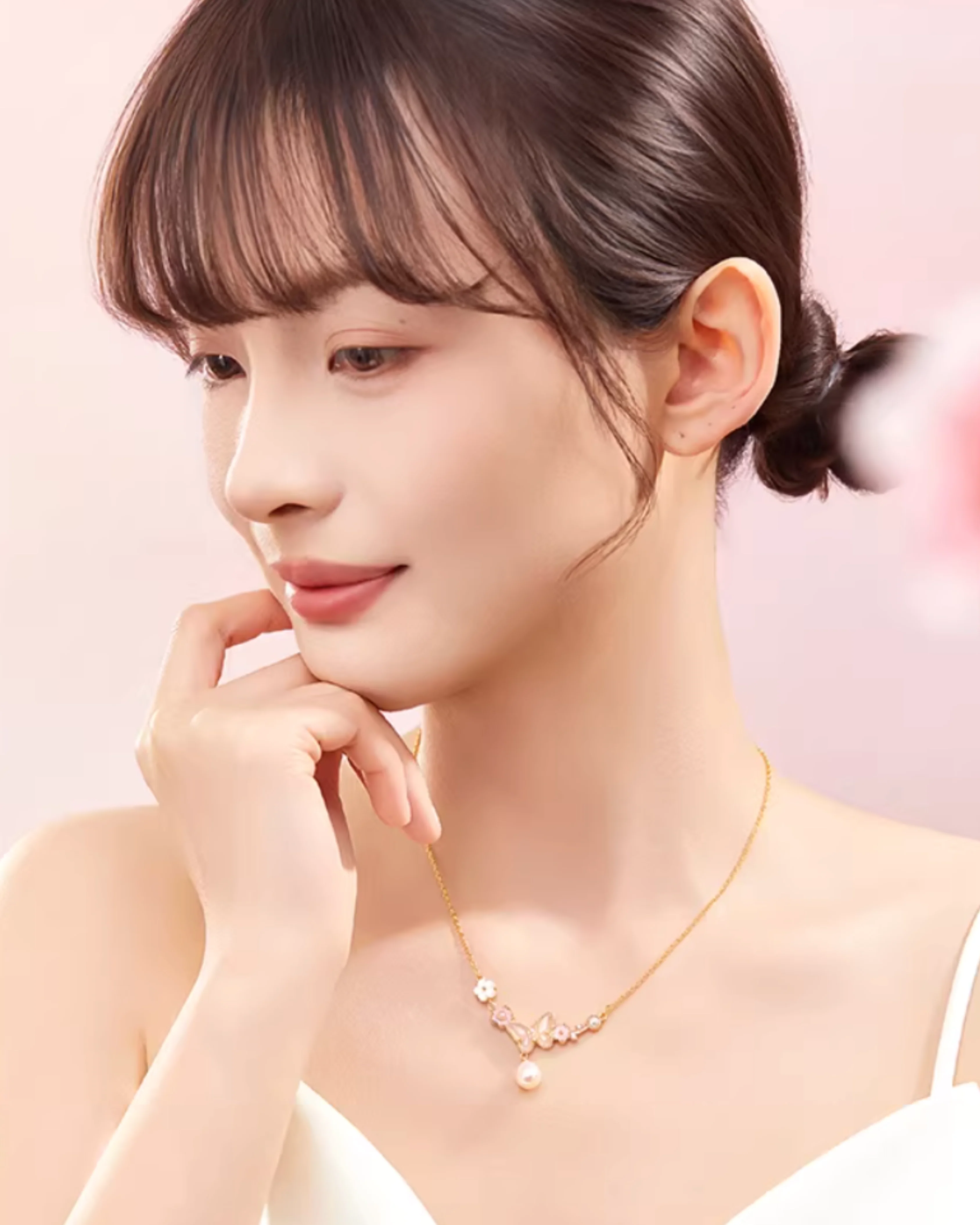 Butterfly Bloom Pearl Jewellery Set - Image 23
