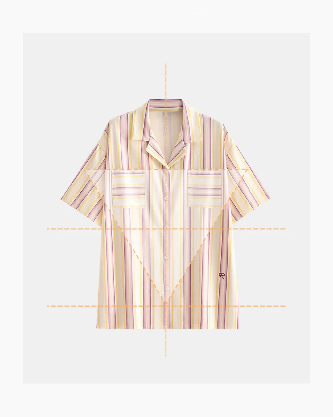 Cǎi Pajamas Set (Short Sleeve & Shorts) - Image 6