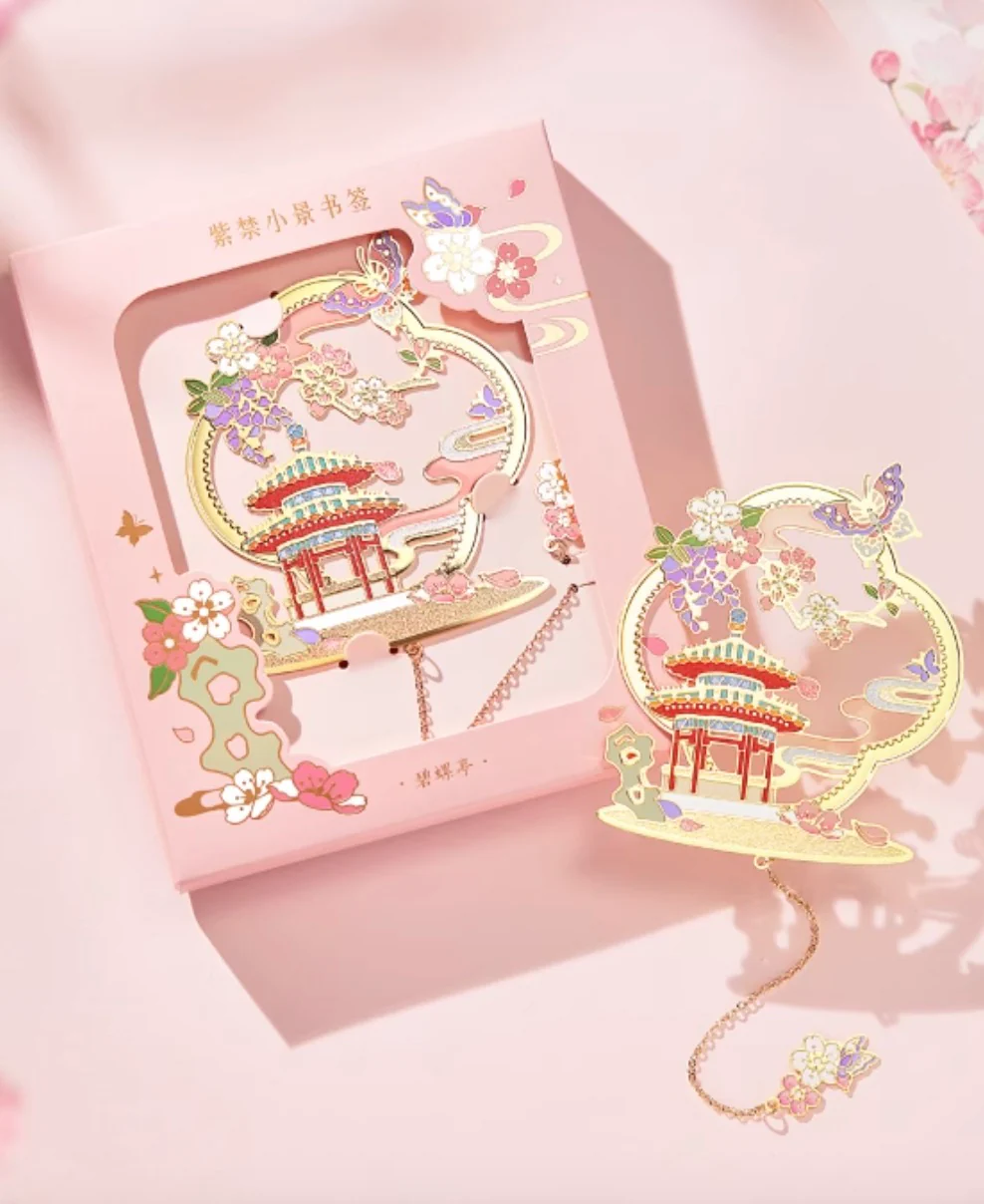 Emperor’s Garden Pavilion Bookmark Gift Set - Image 7