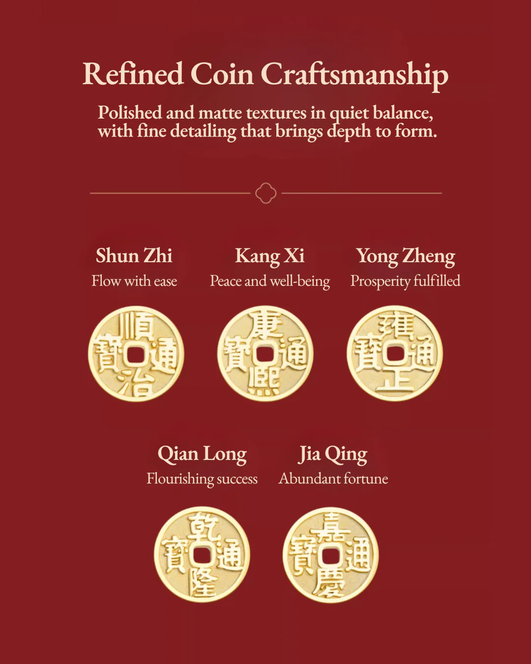 Emperor's Fortune Coins Red String Bracelet - Image 4