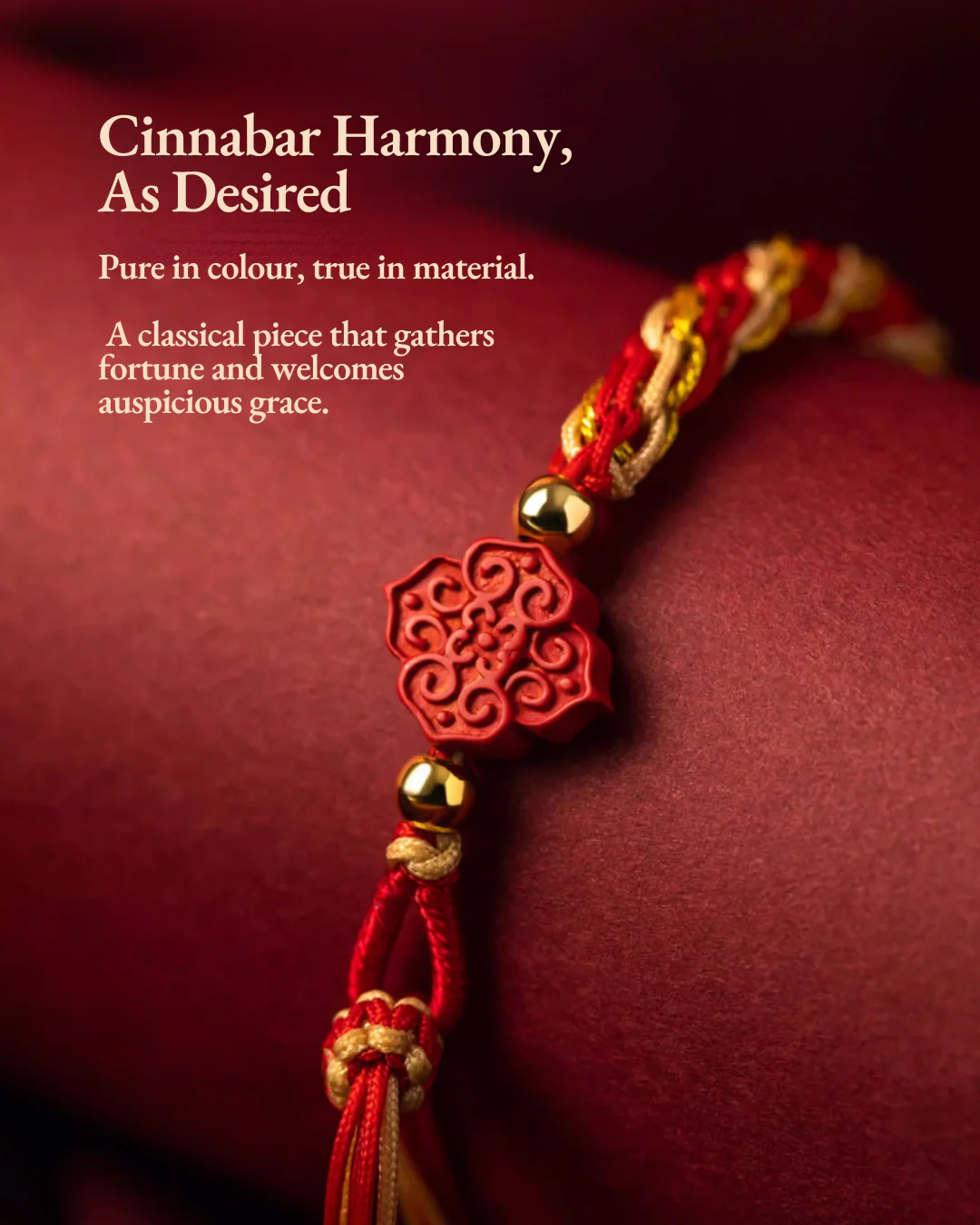 Emperor's Fortune Coins Red String Bracelet - Image 7