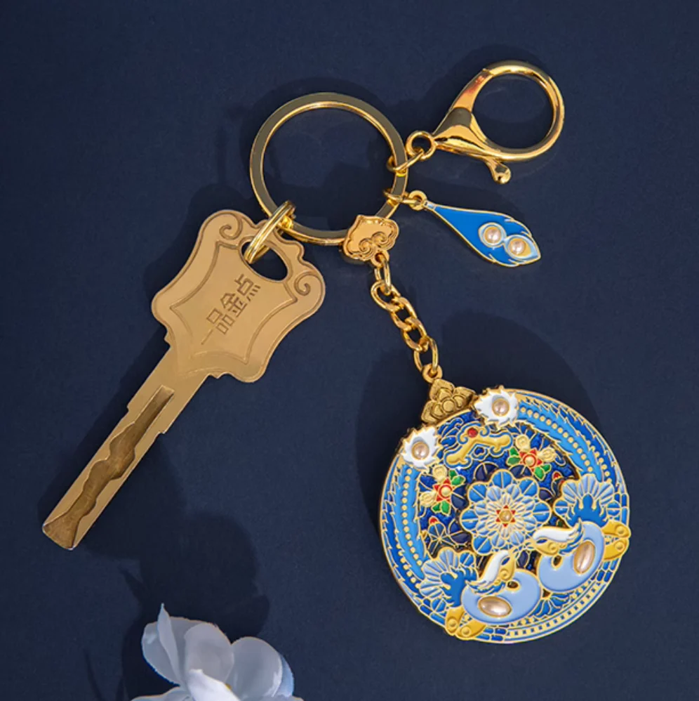 Enamel Kingfisher Keychain Gift Set - Image 7