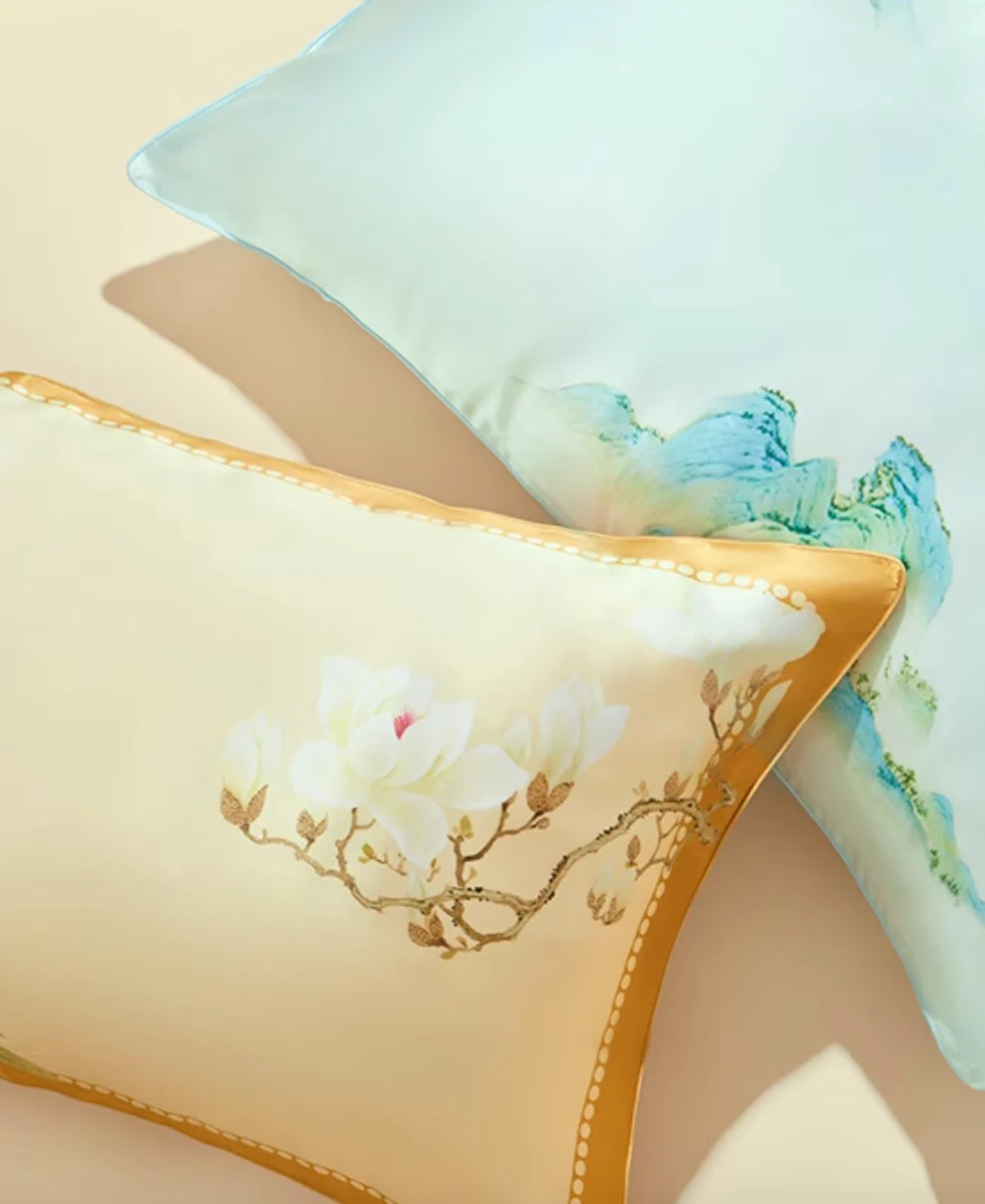 Ethereal Bloom Silk Sleep Gift Set - Image 2