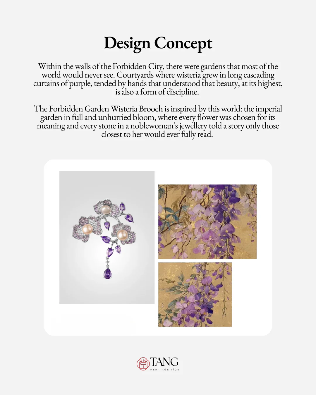 Forbidden Garden Wisteria Brooch - Image 7