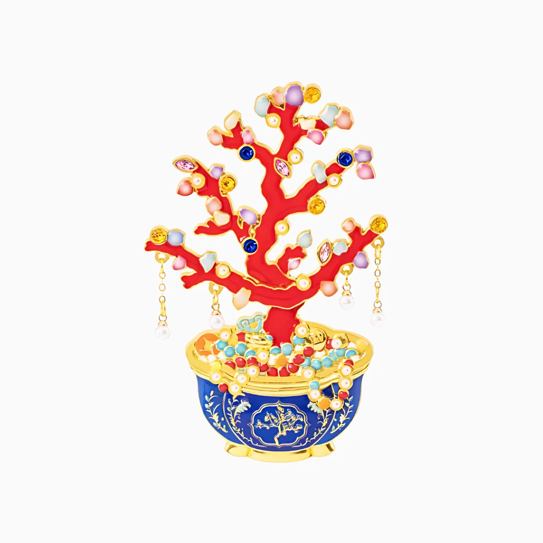 Fortune in Bloom Plum Blossom Magnet Gift Set - Image 8