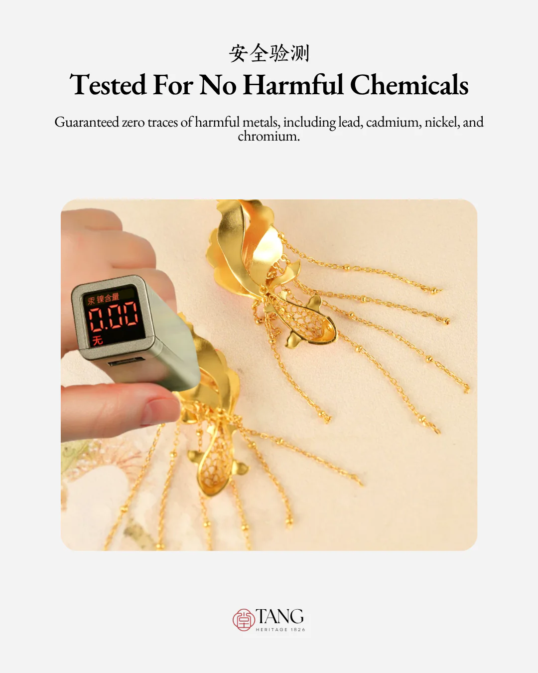 Gold Vermeil Cherry Blush Koi Earrings - Image 10