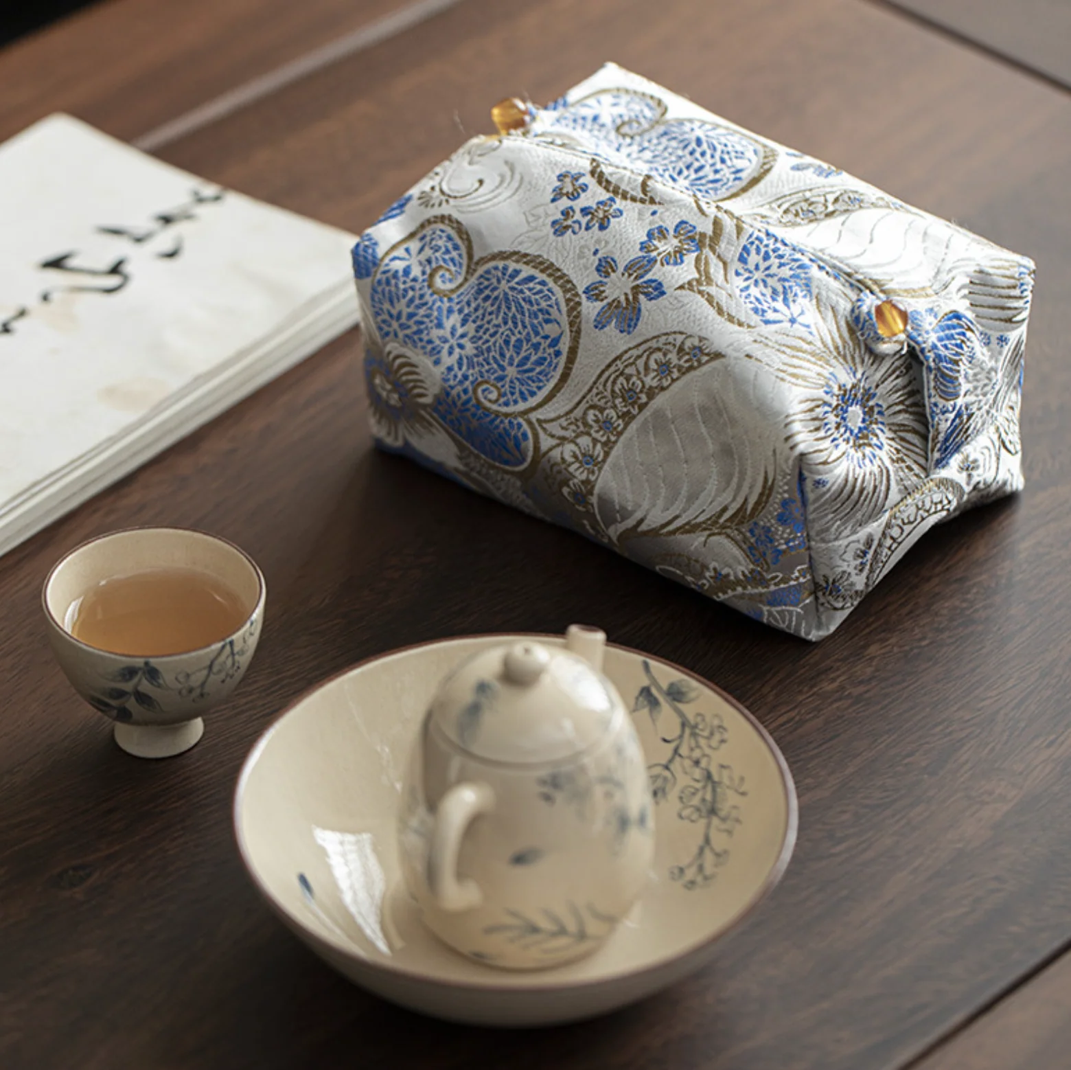 Handcrafted Embroidery Tissue Box - Image 13