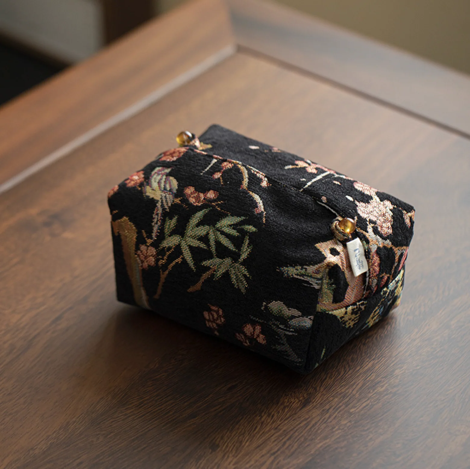 Handcrafted Embroidery Tissue Box - Image 7
