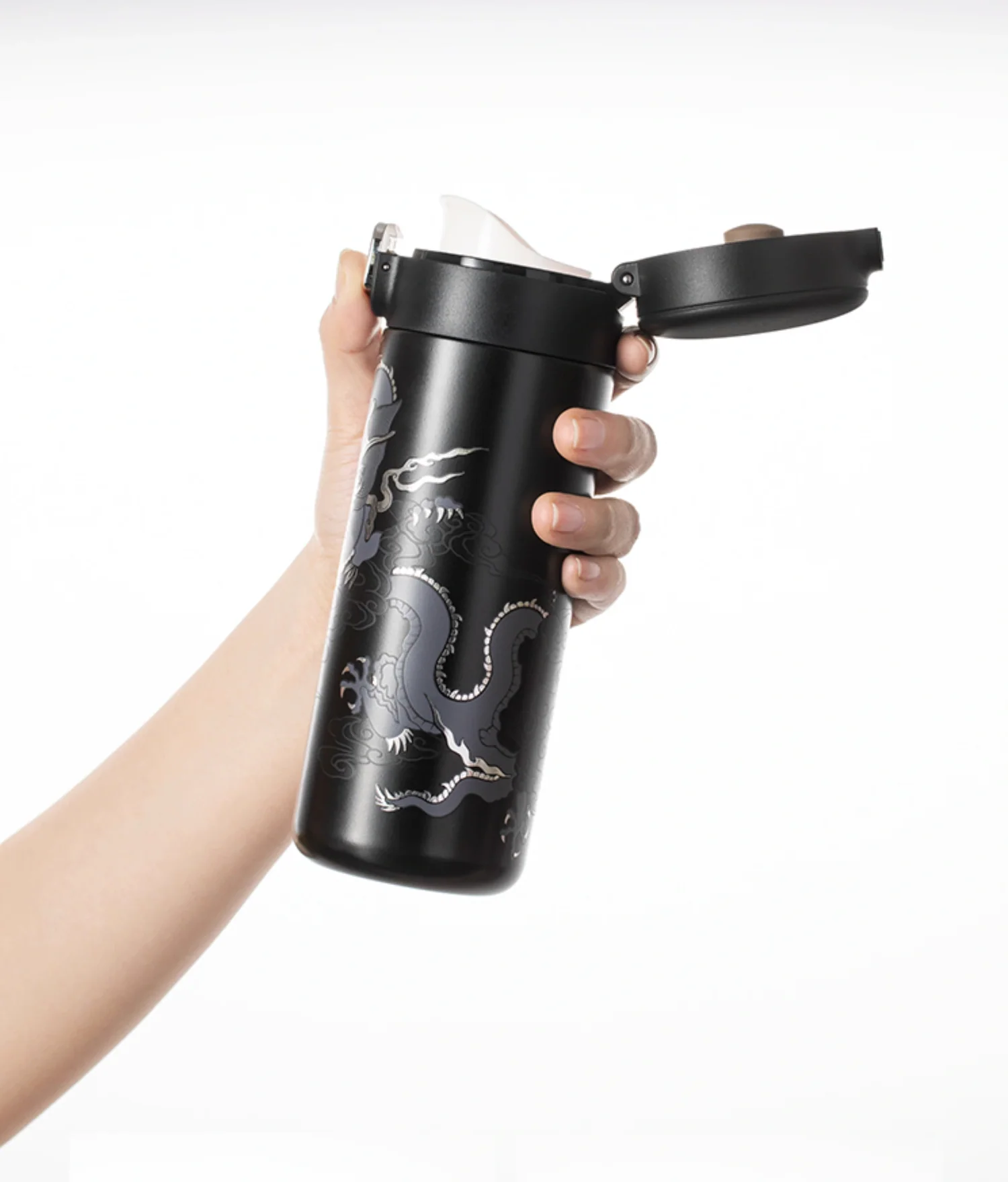 Imperial Dragon Thermos Bottle Gift Set - Image 6