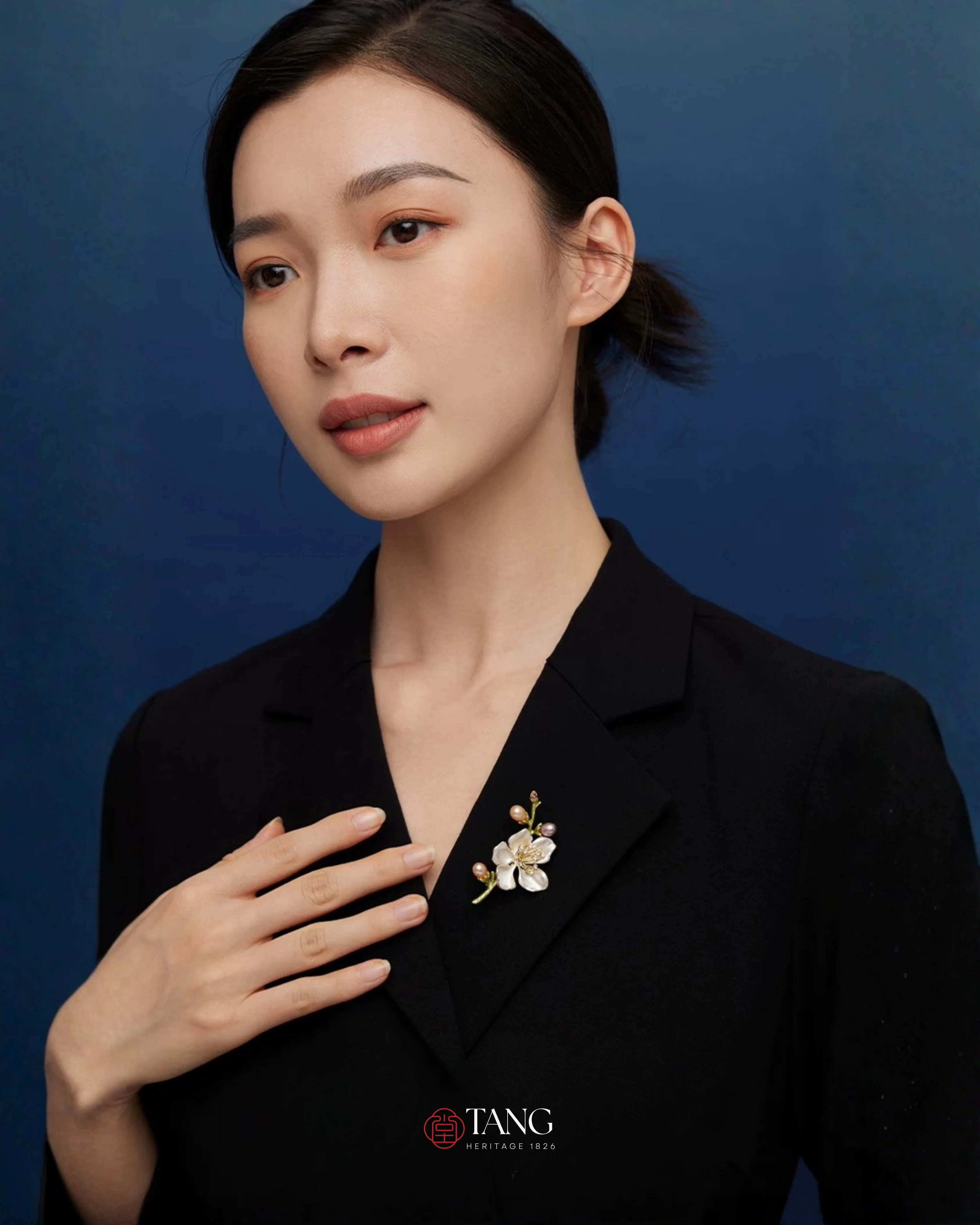 Ivory Magnolia Brooch - Image 2