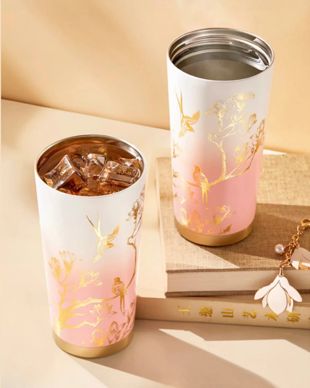 Jade Grace Tumbler & Holder Set - Image 5