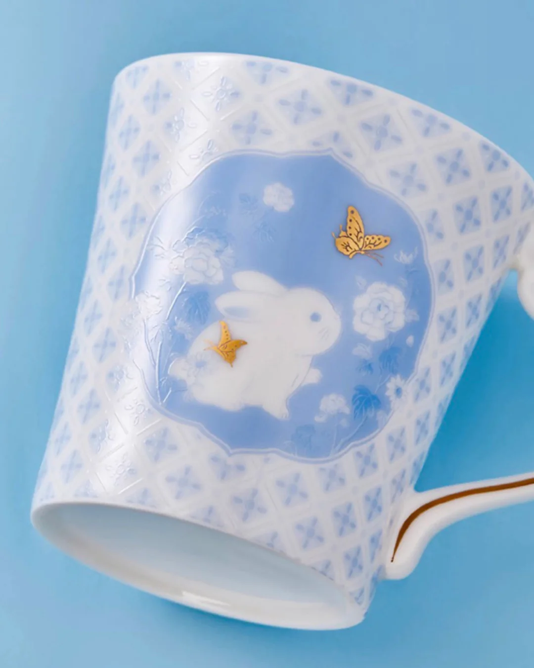 Jade Rabbit Cup & Saucer Set - Image 4