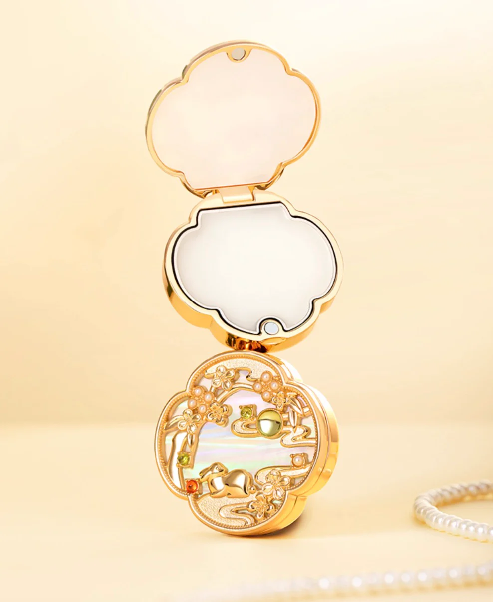 Jade Rabbit Osmanthus Solid Perfume Gift Set - Image 3
