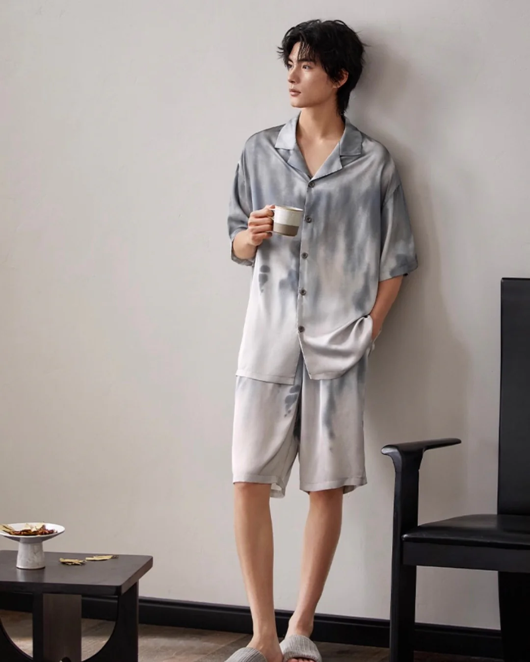Jùn Pajamas Set (Short-Sleeve & Shorts) - Image 3
