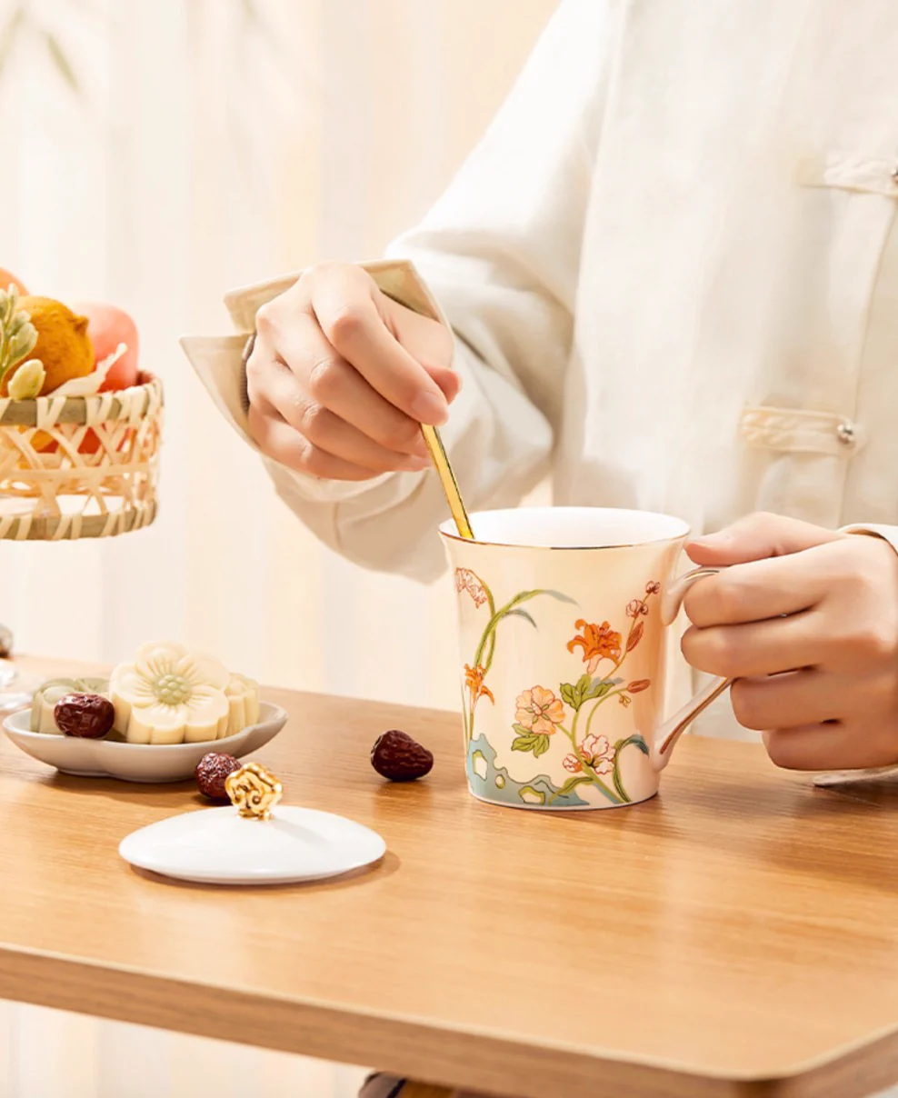 Lily of Serenity Mug Gift Set - Image 4