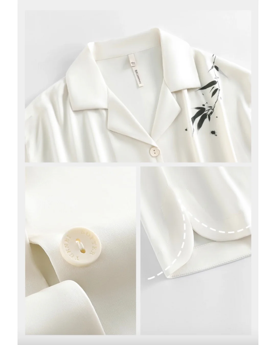 Línn Pajamas Set (Short-Sleeve & Shorts) - Image 6