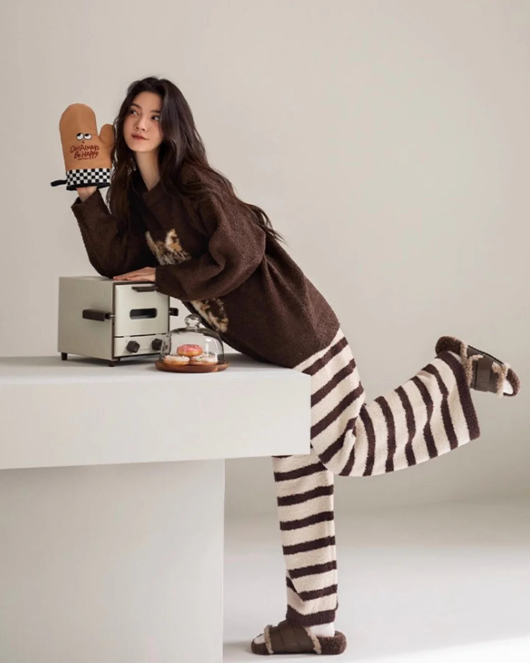 Māo Pajamas Set (Long-Sleeve & Pants)