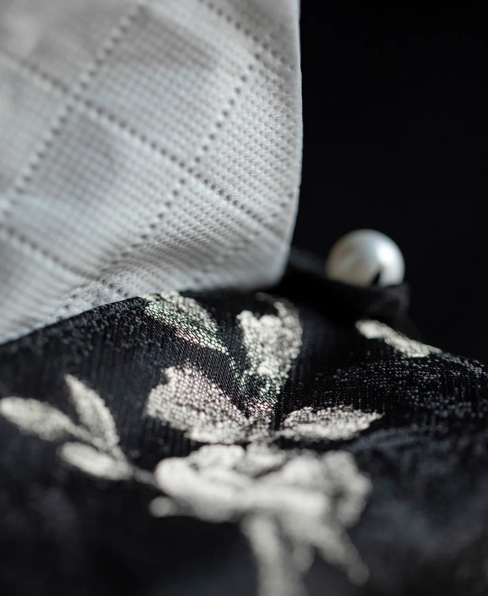 Midnight Bloom Fabric Tissue Cover - Image 3