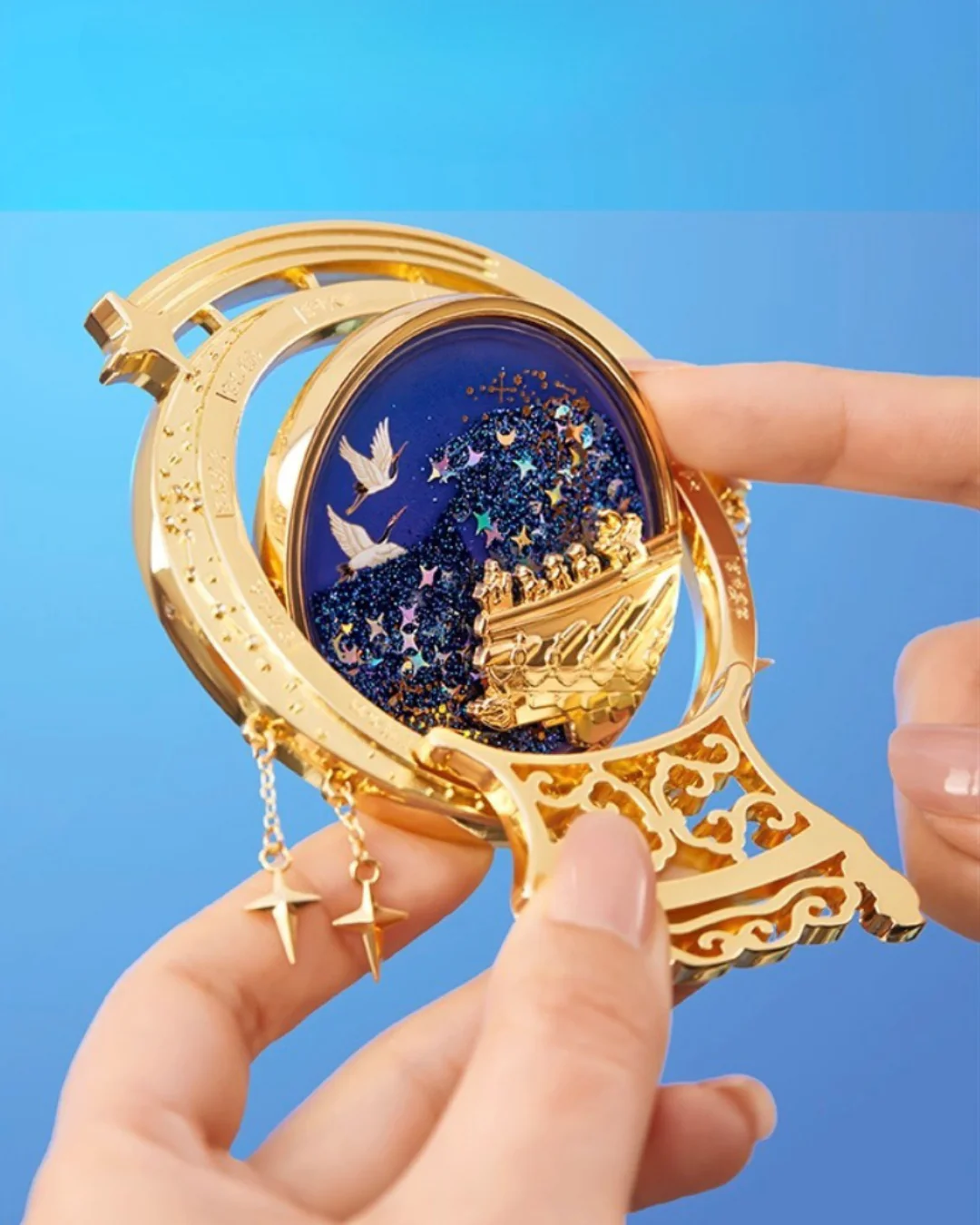 Celestial Crane Fridge Magnet - Image 5