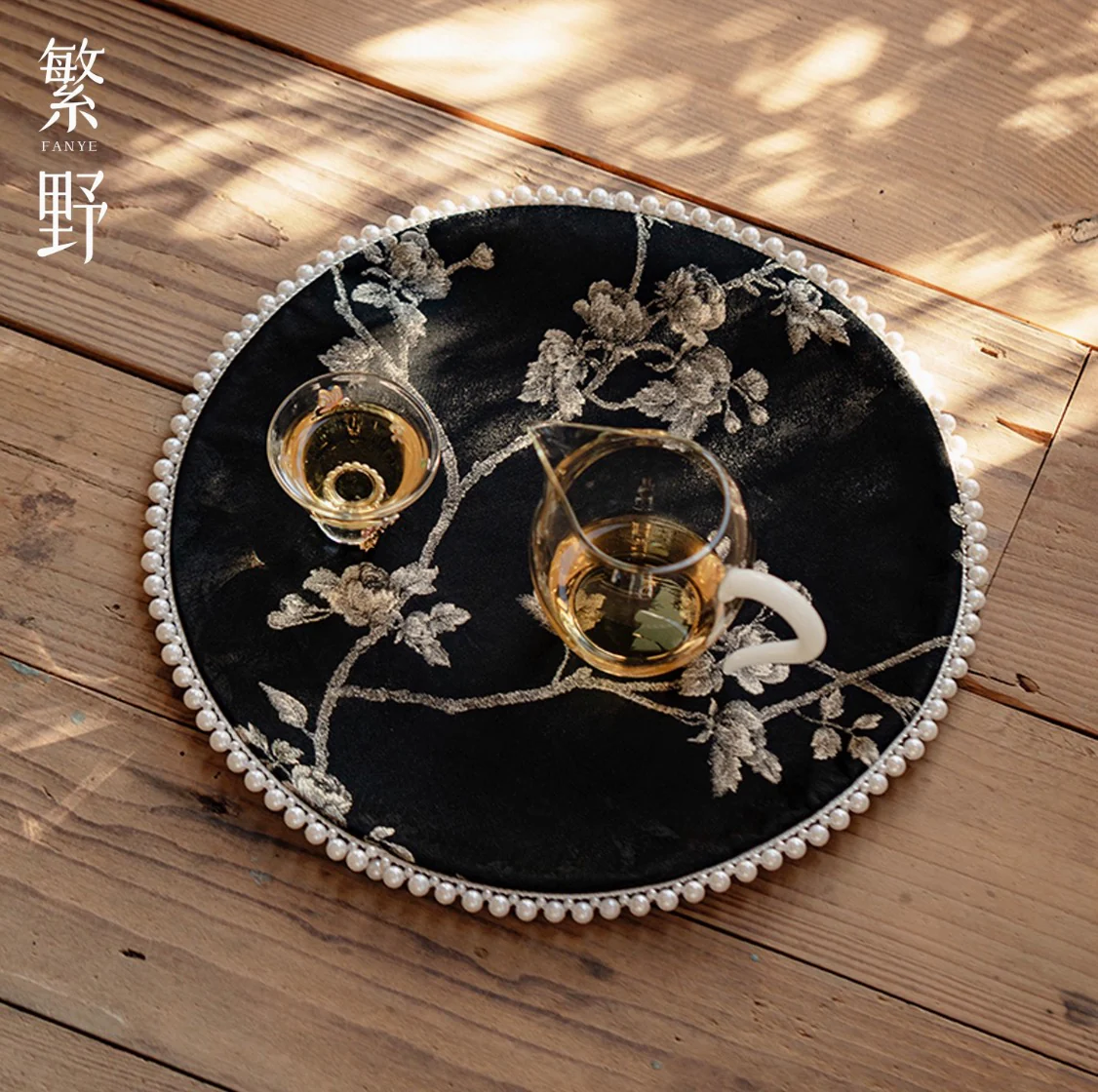 Night Bloom Tea Mat