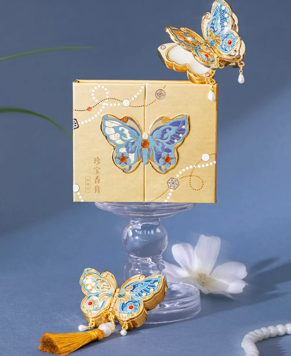 Palace Blossom Butterfly Solid Perfume Gift Set - Image 5