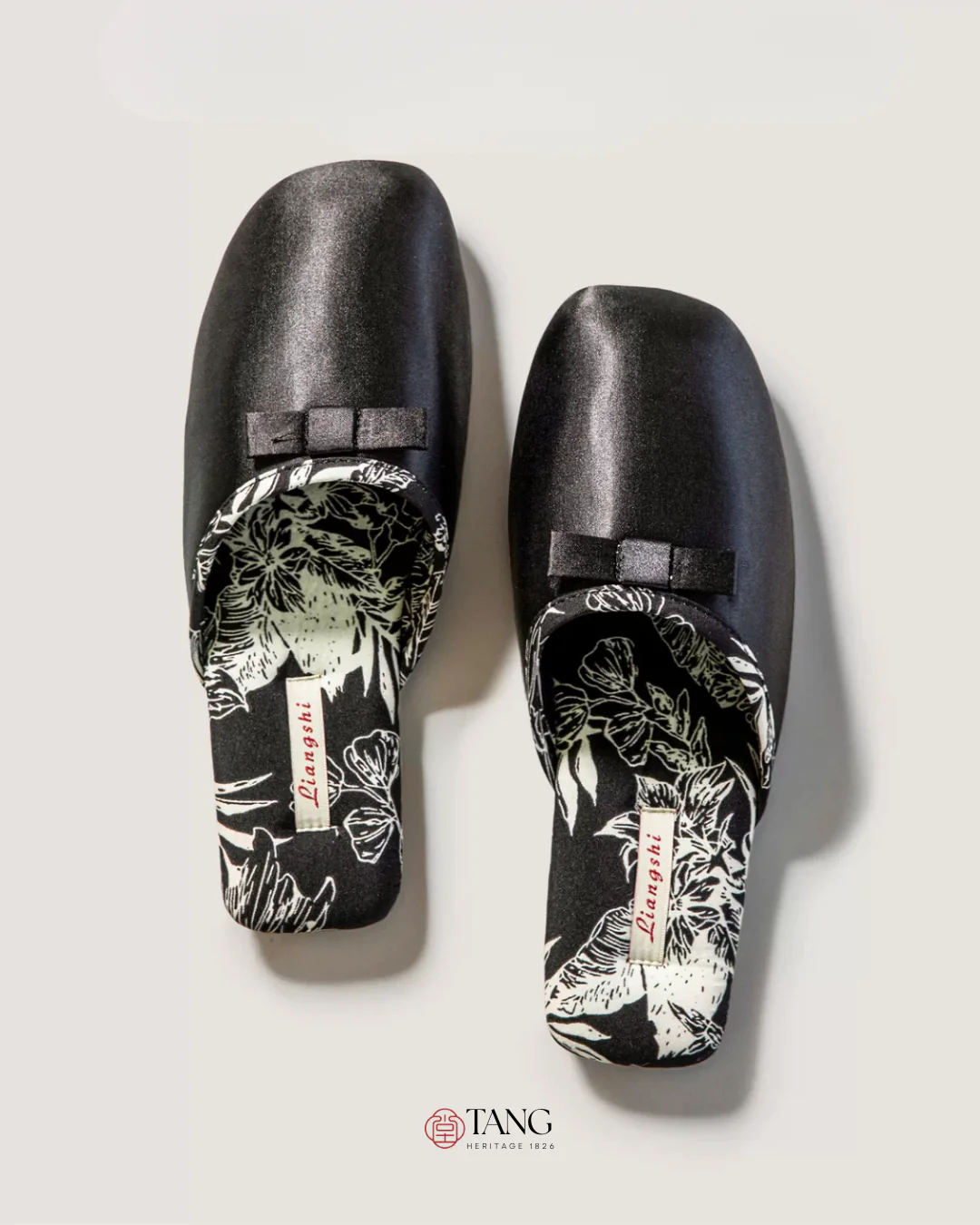 Peony Garden Satin Women Silk Indoor Slippers - Image 6