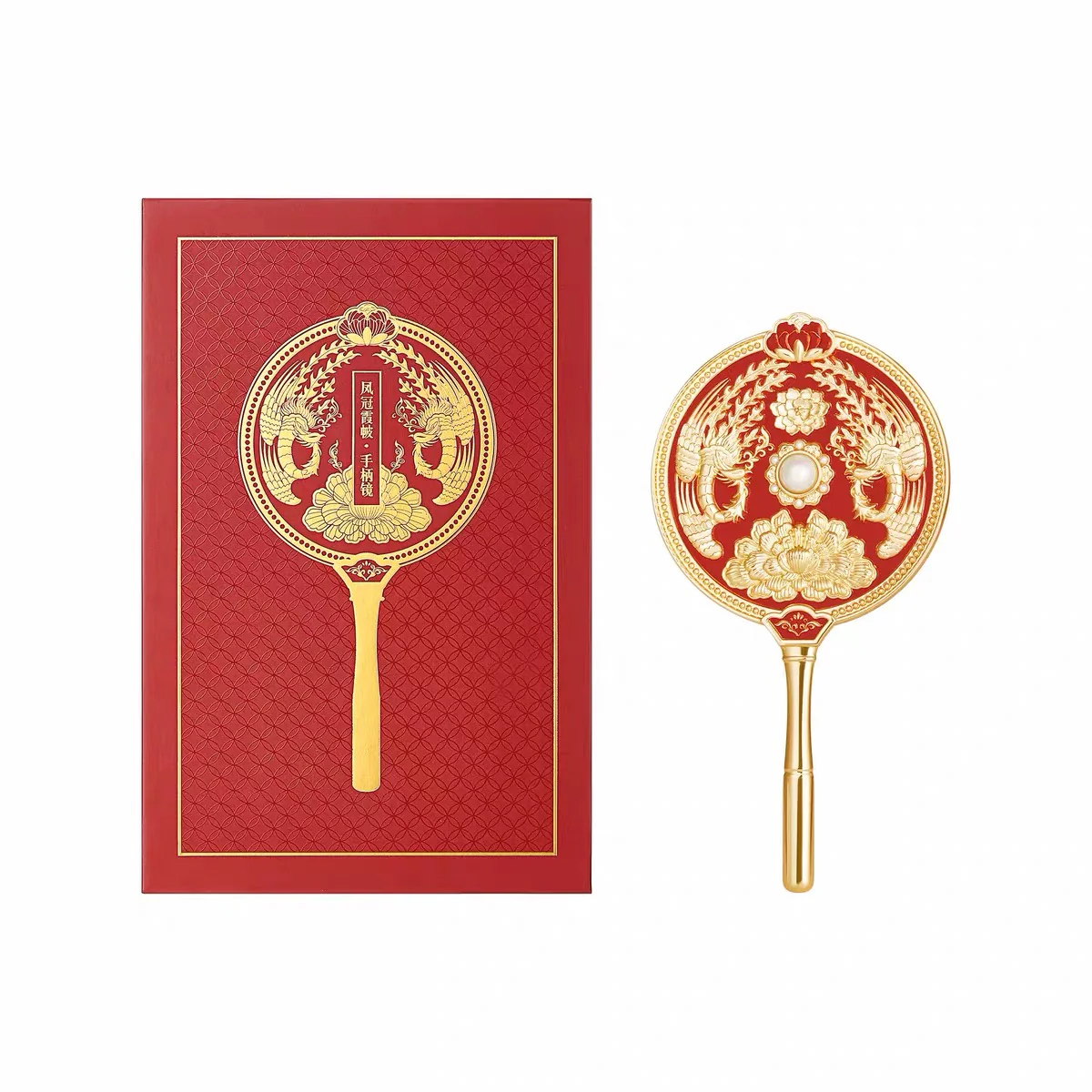 Phoenix Coronet Bridal Mirror Gift Set - Image 18