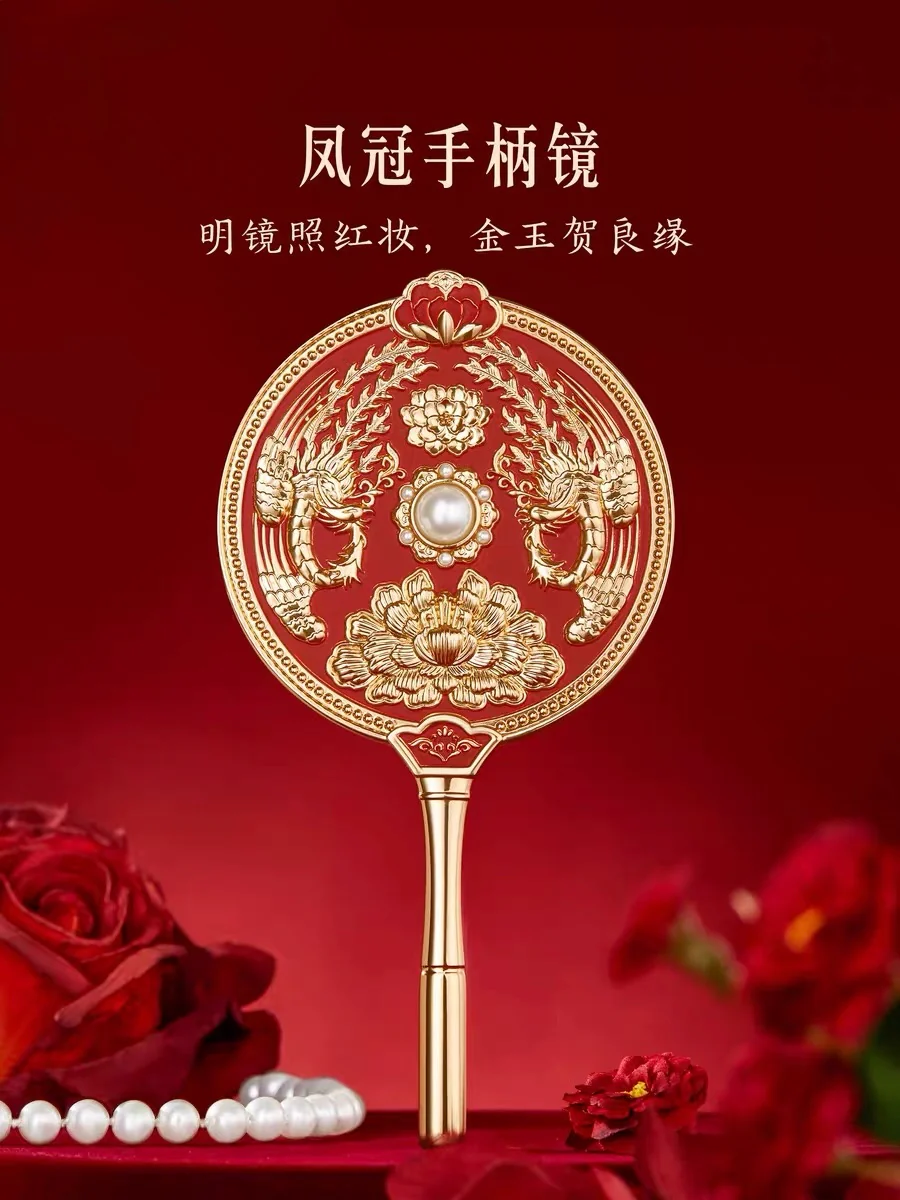 Phoenix Coronet Bridal Mirror Gift Set - Image 3