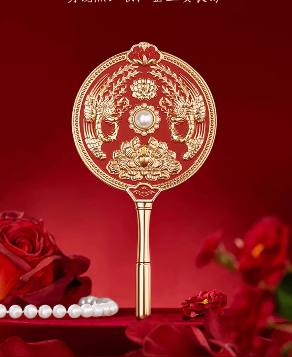 Phoenix Crown Elegance Mirror & Comb Gift Set - Image 3