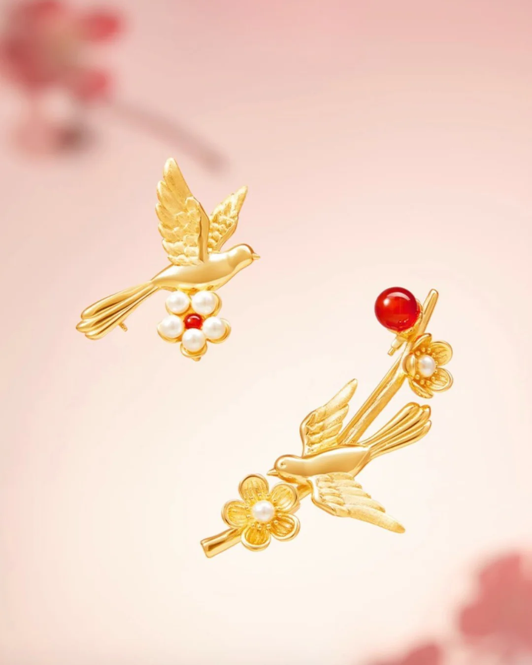 Plumrise Brooch - Image 4