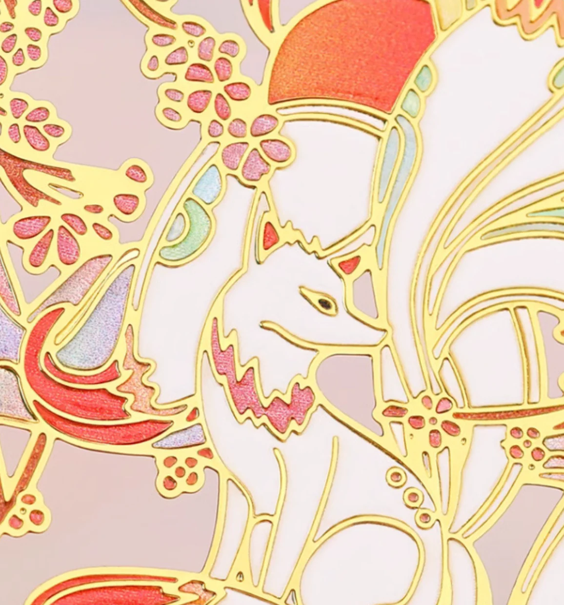 Qing Qiu Nine-Tailed Fox Bookmark Gift Set - Image 4