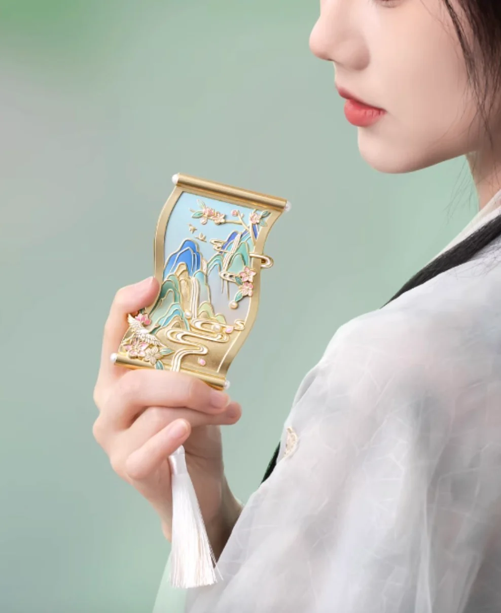 Riverscape Serenity Scroll Mirror Gift Set - Image 7
