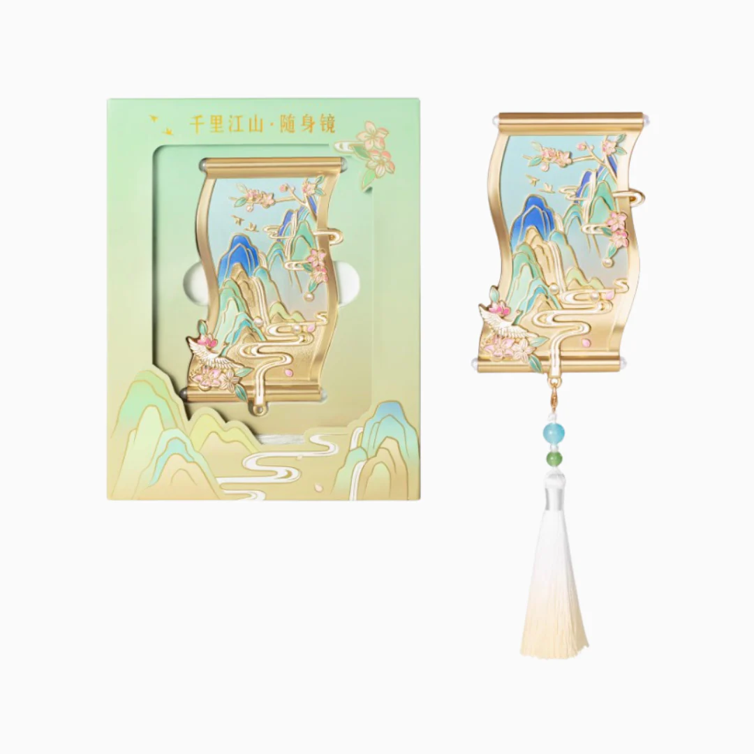 Riverscape Serenity Scroll Mirror Gift Set - Image 9